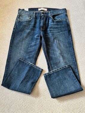 LEVI’S Red Tab 559 34 x 30 Relaxed Fit Blue Denim Jeans, Straight Leg